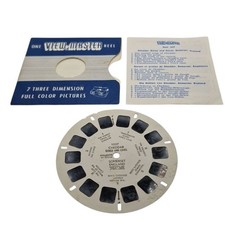 Sawyer's Vintage Single View-Master Reel 1037 Cheddar Gorge and Caves England