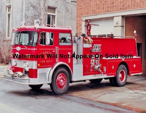 Evanston fire truck 1979 - fire,