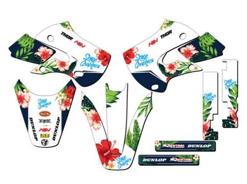 2002 2009 klx 110 - tropic, white