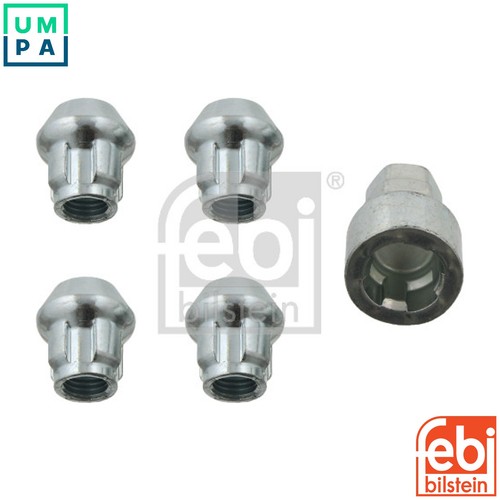 Wheel nut 27057 - 5x, for