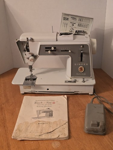 Vtg singer touch sew - vtg, 600
