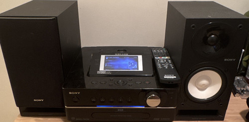 Sony gigajuke nas s55hde - sony, cd
