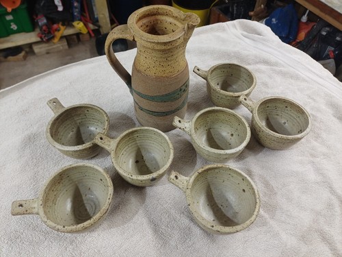 Vintage ceramic pitcher jug - vintage,