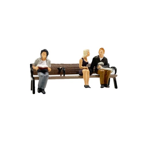 Gauge wooden bench - 2x,