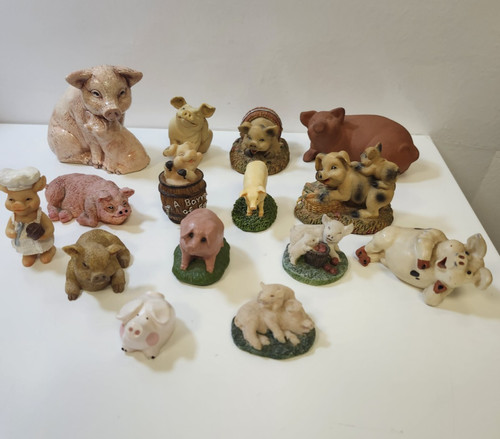 Bundle pig ornaments - pig,