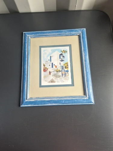 Greek framed picture - greek,