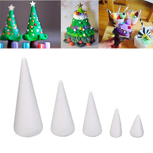 5pcs craft foam - 5pcs, cones