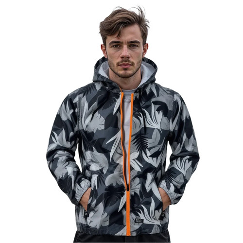 Men grey hawaiian print - men's,
