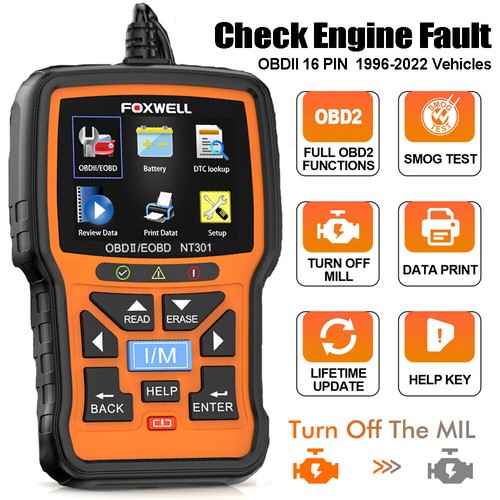 Foxwell nt301 car - nt301, fault