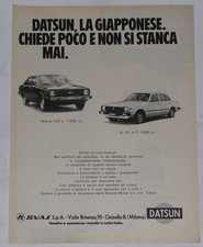 Advert Advertising 1980 DATSUN