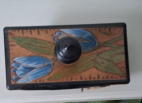 Vintage ink blotter - vintage, beautiful