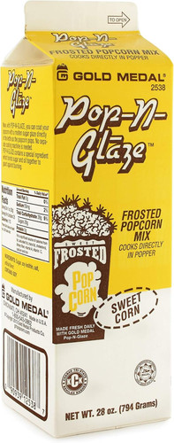 Pop glaze sweet corn popcorn - pop,