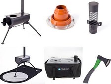 Anevey Frontier Portable Wood Stove Tent Set Winter Camping Disaster Prevention 