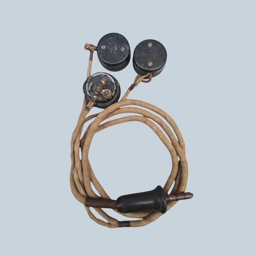 Ww2 raf external flying helmet - flying,