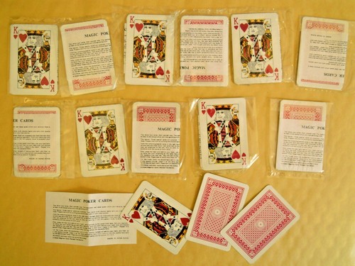 Magic card tricks set 12 - tricks,