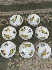 Royal Worcester Evesham Gold Soup Cereal Dessert Bowls Set Of 8