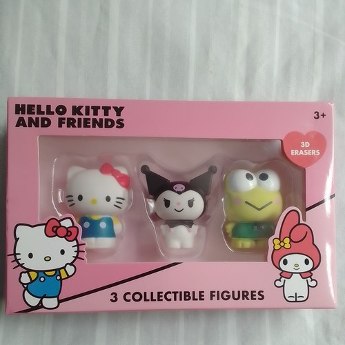 Hello kitty eraser set - hello,