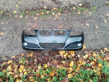 BMW 3 SERIES E90 2011 LCI FRONT BUMPER COMPLETE WITH GRILLS (BLACK 475)