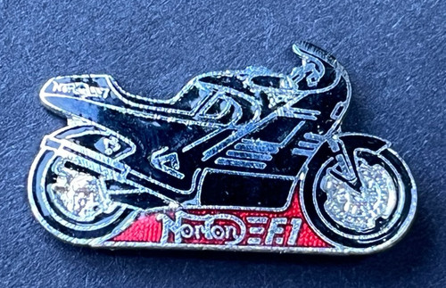 Motorcycle pin badge norton - motorcycle,
