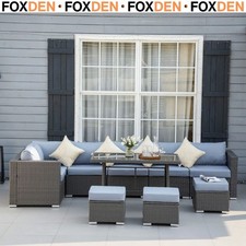 9-Seater Garden Rattan