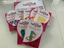 Heartfelt Creations PATCHWORK DAISY COLLECTION,  ONE PAD, Stamp & Dies NEW