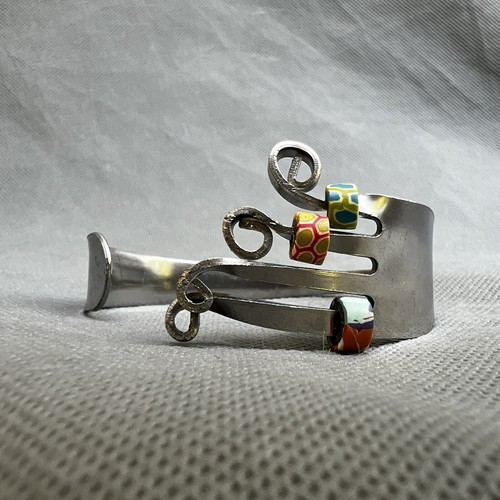 Silver tones fork - silver,