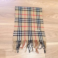 Authentic Burberry nova check 100% lambswool premium scarf