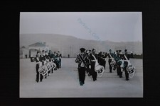 Military Photo Print Regimental Drum Corps Marching & Drum Major