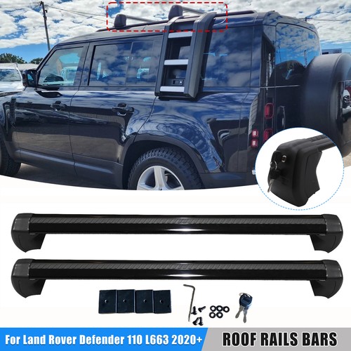 Black roof rack - black, bars