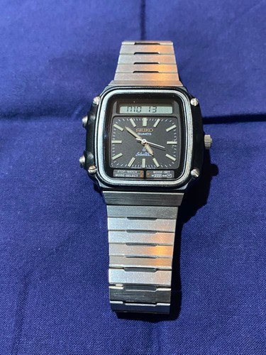 Seiko h357 sea wave silver - wave,