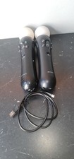  Used 2×Sony PlayStation Move Motion Controller CECH-ZCM1E For PlayStation 3 /4 