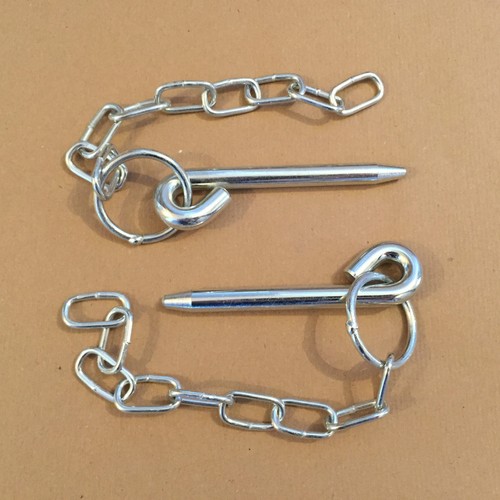 Round cotter pin chain - round,