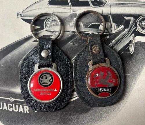 Two genuine vauxhall keyrings - vauxhall,