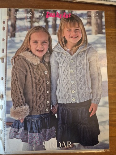 Sirdar knitting pattern 219.5