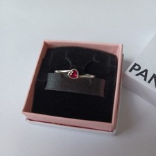 Genuine Pandora Silver Red