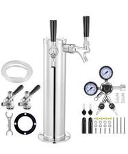 Uimoso Dual Tap Beer Dispenser