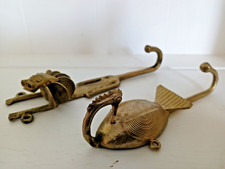 x2 GHANAIAN ASHANTI BRASS