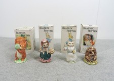 Beatrix Potter Beswick Figurines Inc Tabitha Twitchett, Ribby, Mr Picklepin x4