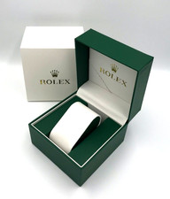 Rolex Leatherette Green Watch