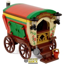Romany Gypsy Caravan | Minifigure scale | All parts LEGO