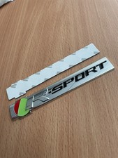 Jaguar R SPORT Badge Sticky Back Rear XF XJ XK XE F-TYPE X-TYPE