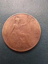 1912 King George V One Penny