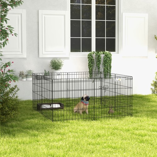 Dog playpen puppy pen metal - puppy,