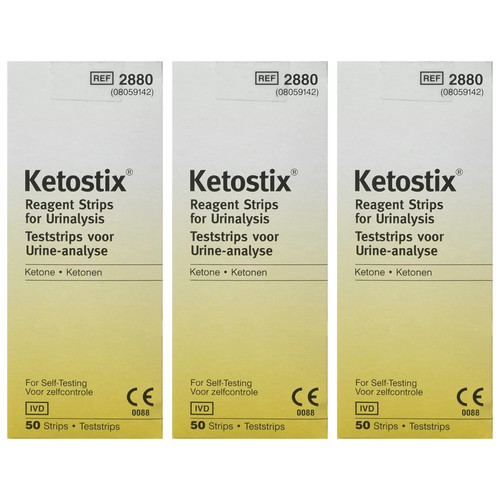 Ketostix strips reagent - 3,
