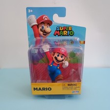 Super Mario Mario Figure Toy 2.5" inch by JAKKS Pacific 2024 - New