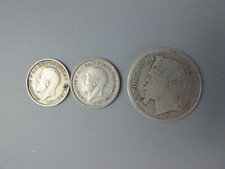 1 Franc Silver Coin BB