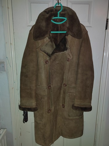 Vintage real sheepskin huc of - vintage,