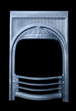 ANTIQUE CAST IRON FIRE