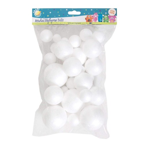 Craft planet polystyrene - craft, balls