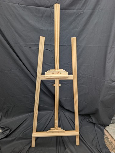Wooden floor standing - wooden, a-frame